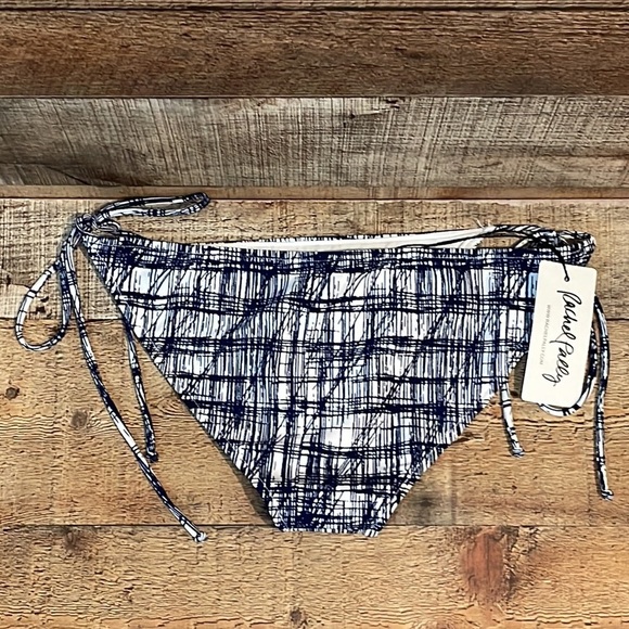 Rachel Pally Ibiza bikini bottoms Navy Sketch Size Small NWT - Picture 5 of 7